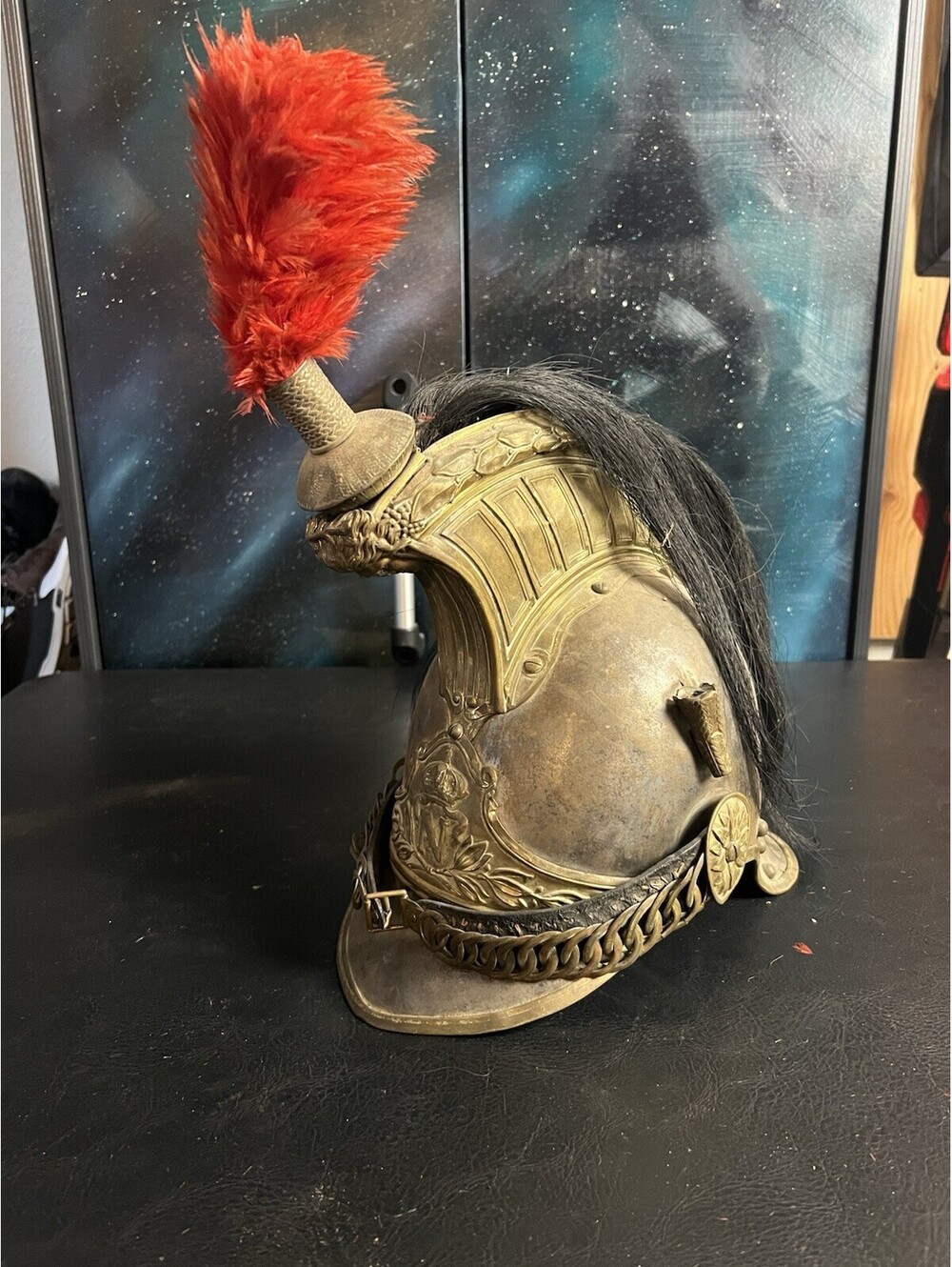 VTG Dragons Of Imperial Guard Empress French Mounted CARABINIER Helmet Curassier